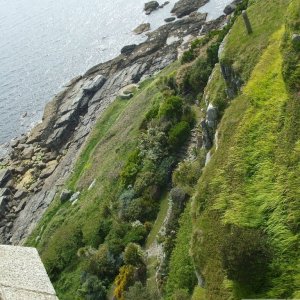The South Terrace, the Castle,  Michael's Mount - 18May10
