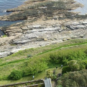 The South Terrace, the Castle,  Michael's Mount - 18May10