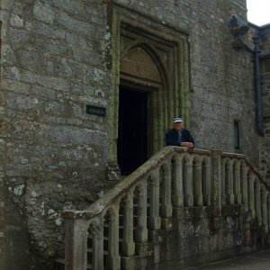 North Tce and the Priory Church - St Michael's Mount - 18May10