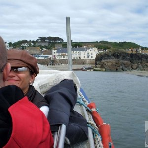 St Michael's Mount - The Boat Journey with the incoming tide