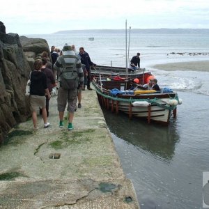 St Michael's Mount - The Boat Journey to the Mount