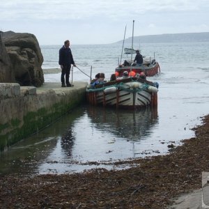 St Michael's Mount - Boat Journey back to the Mainland