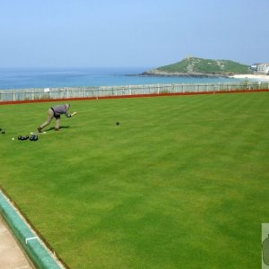 St Ives in Spring - Bowling Green, Barnoon