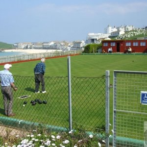 St Ives in Spring - Bowling Green, Barnoon