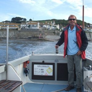Kindly boatman comes back for me alone - St Michael's Mount