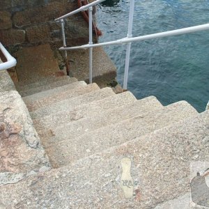 Queen Victoria stepped here in 1846 - St Michael's Mount