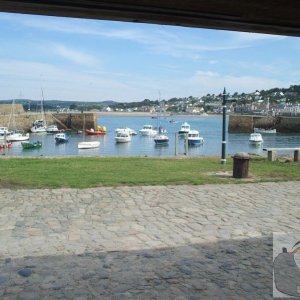 View from the Barge House - St Michael's Mount