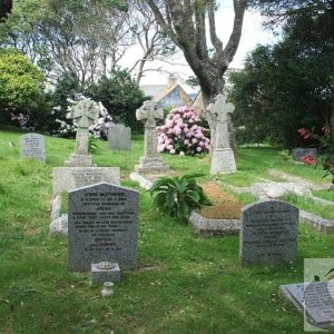 The cemetery - St Michael's Mount