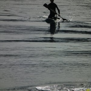 Paddle across the Prom