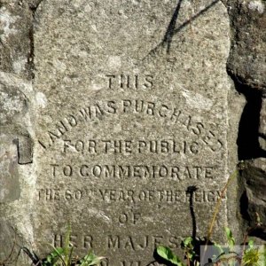 Commemorative Stone; New Road