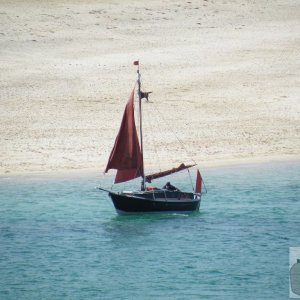 A quiet day on The Hayle