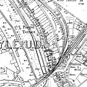 Hayle 1908 OS Map