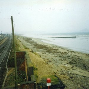 View from the footbridge