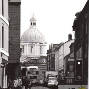 Looking down Alverton Street