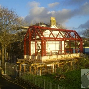 Another view of the Newlyn Art Gallery extension