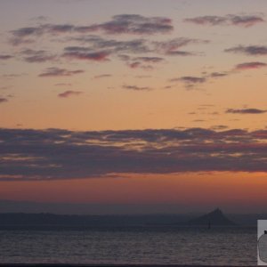 Dawn over Mount's Bay