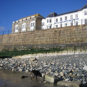 The Promenade sea wall