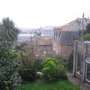 View from end of Harbour View Crescent over Penzance