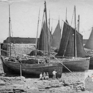 Newlyn old harbour