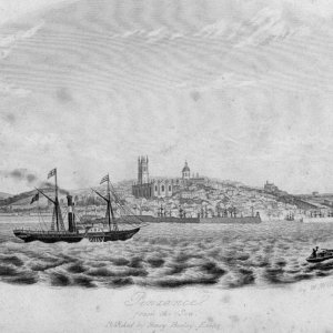 Penzance from the sea