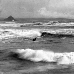 Sand Bank outside the Harbour, Penzance