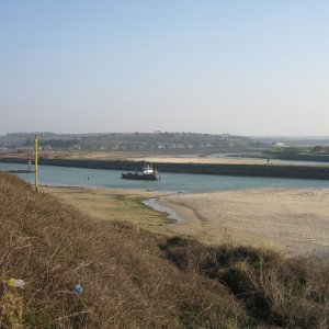 A boat at hayle.