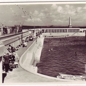 The bathing pool