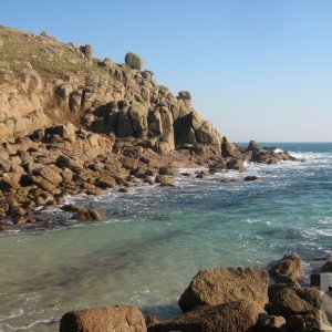 Porthgwarra cove.