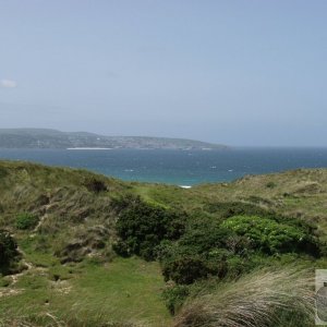 St Ives from a distance