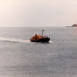 Penlee lifeboat exercise/demonstration