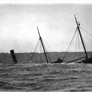 SS Taycraig on Gear Rock 26th January 1936