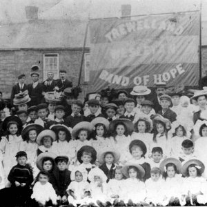 Trewellard Wesleyan Band of Hope - about 1908