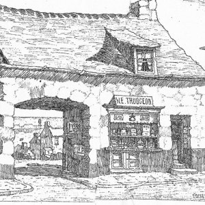 Sweet Shop - Market Jew Street - 1949 News cutting