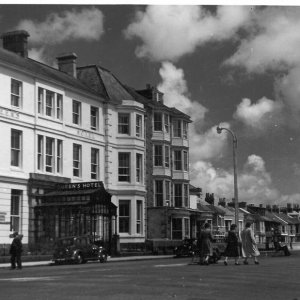 Queen's Hotel and The Esplanade, Penzance (my title)