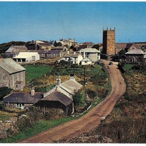 Zennor  - a Plastichrome card