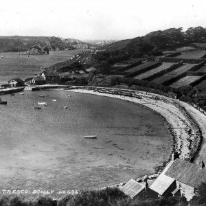 The harbour,  Tresco, Scilly   - James Gibson, Scilly no 694