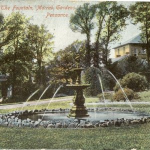 The Fountain, Morrab Gardens. Penzance