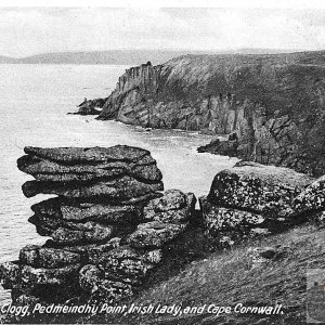 Carn Clogg, Pednmeindhu Point, Irish Lady and Cape Cornwall