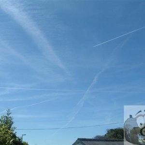 Carbis Bay Chemtrails 21/05/10