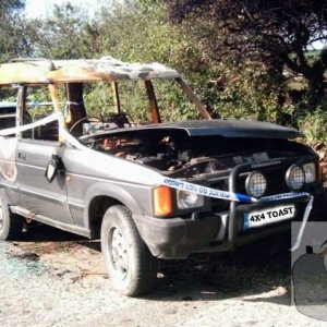 Toasted Chelsea Tractor dump