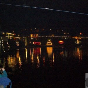 Mousehole Lights Christmas 2009