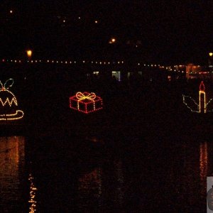 Mousehole Lights Christmas 2009