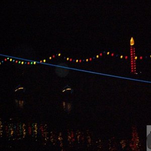 Mousehole Lights Christmas 2009