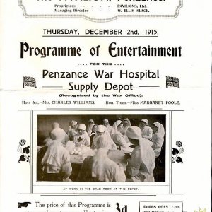 The Pavilion - Programme of Entertainment