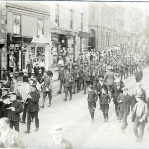 Army Marching Market Jew Street