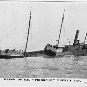 Wreck of SS Primrose Mounts Bay