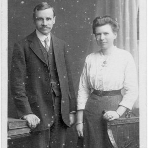 Christopher Ludlow 1877-1959 and Janet Langwell Riddell (1883-1969)