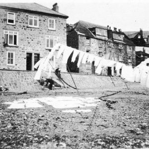 Washing on the Beach St. Ives