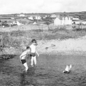 Sailing Boats at Marazion in the 1950s