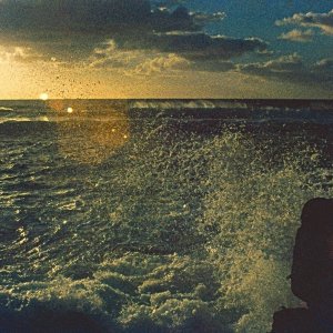 Seascape from the cave at Nanjizel - circa 1974